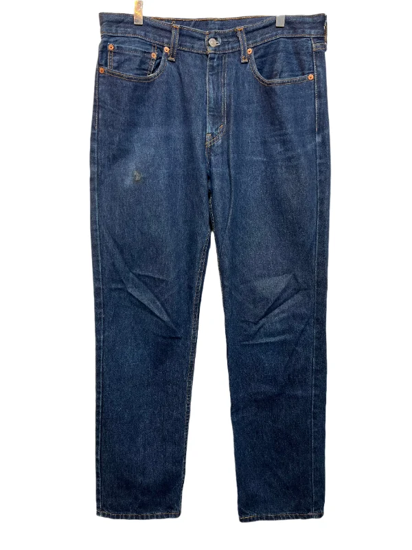 Luxury and fashionable Levi 550 Dark Blue Jeans (32x32)