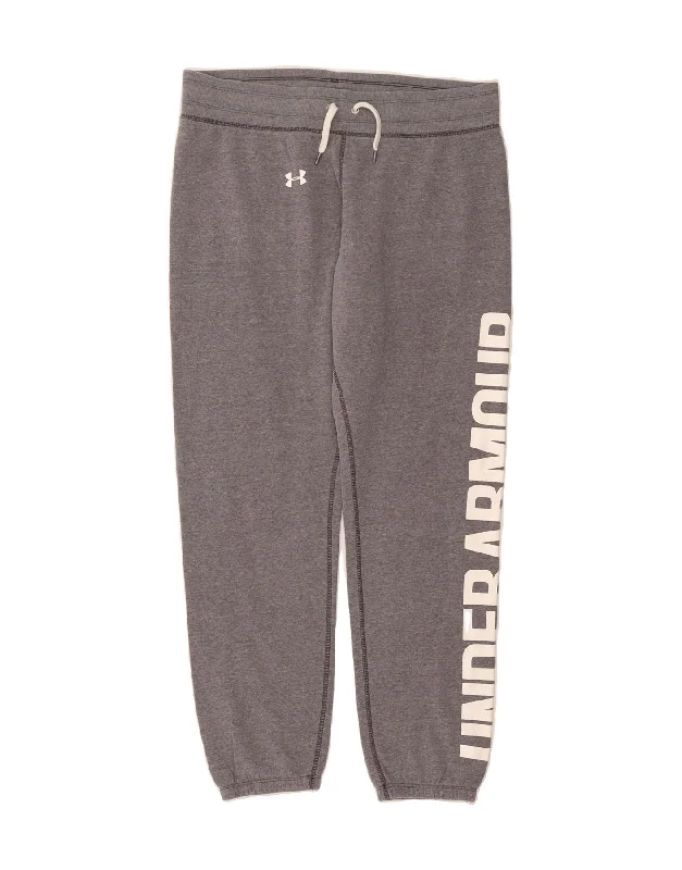 Nightclub Style UNDER ARMOUR Womens Graphic Tracksuit Trousers Joggers UK 16 Large Grey Nightclub Style UNDER ARMOUR Womens Graphic Tracksuit Trousers Joggers UK 16 Large Grey