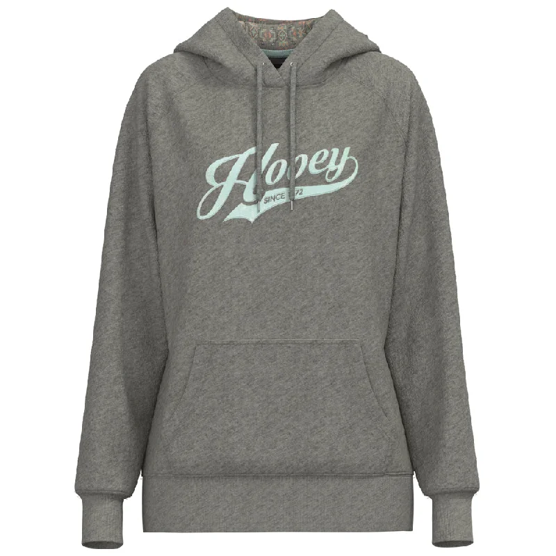 Sports Vitality Style "Tulane" Heather Grey w/ Light Blue Logo Hoody