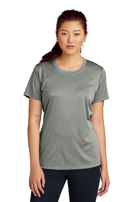 Street Sports Style Sport-Tek Womens Competitor Moisture Wicking Short Sleeve Crewneck T-Shirt - Concrete Grey Street Sports Style Sport-Tek Womens Competitor Moisture Wicking Short Sleeve Crewneck T-Shirt - Concrete Grey