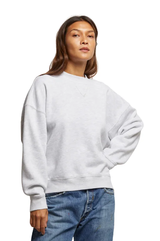 Literary Style Blake French Terry Sweatshirt in Ash