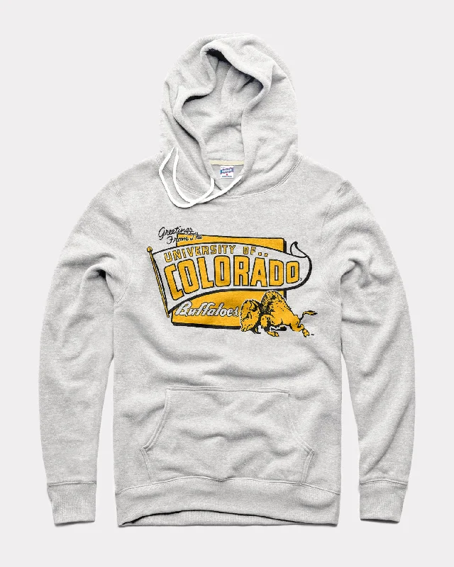 Unique prints Colorado Greeting Card Ash Hoodie