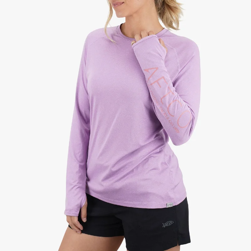 Round neck design Women's Samurai LS Sun Protection Shirt