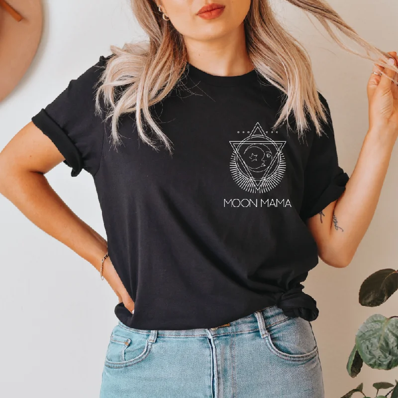 Street Style Suit New Moon Mama • Black Tee