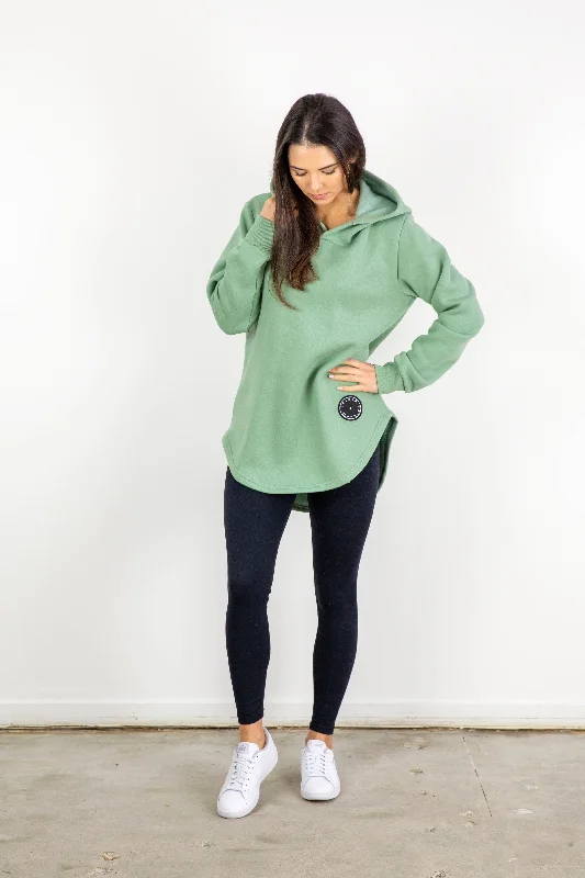 Ultra-lightweight ESSENTIAL HOODY MINT (PRE-ORDER)