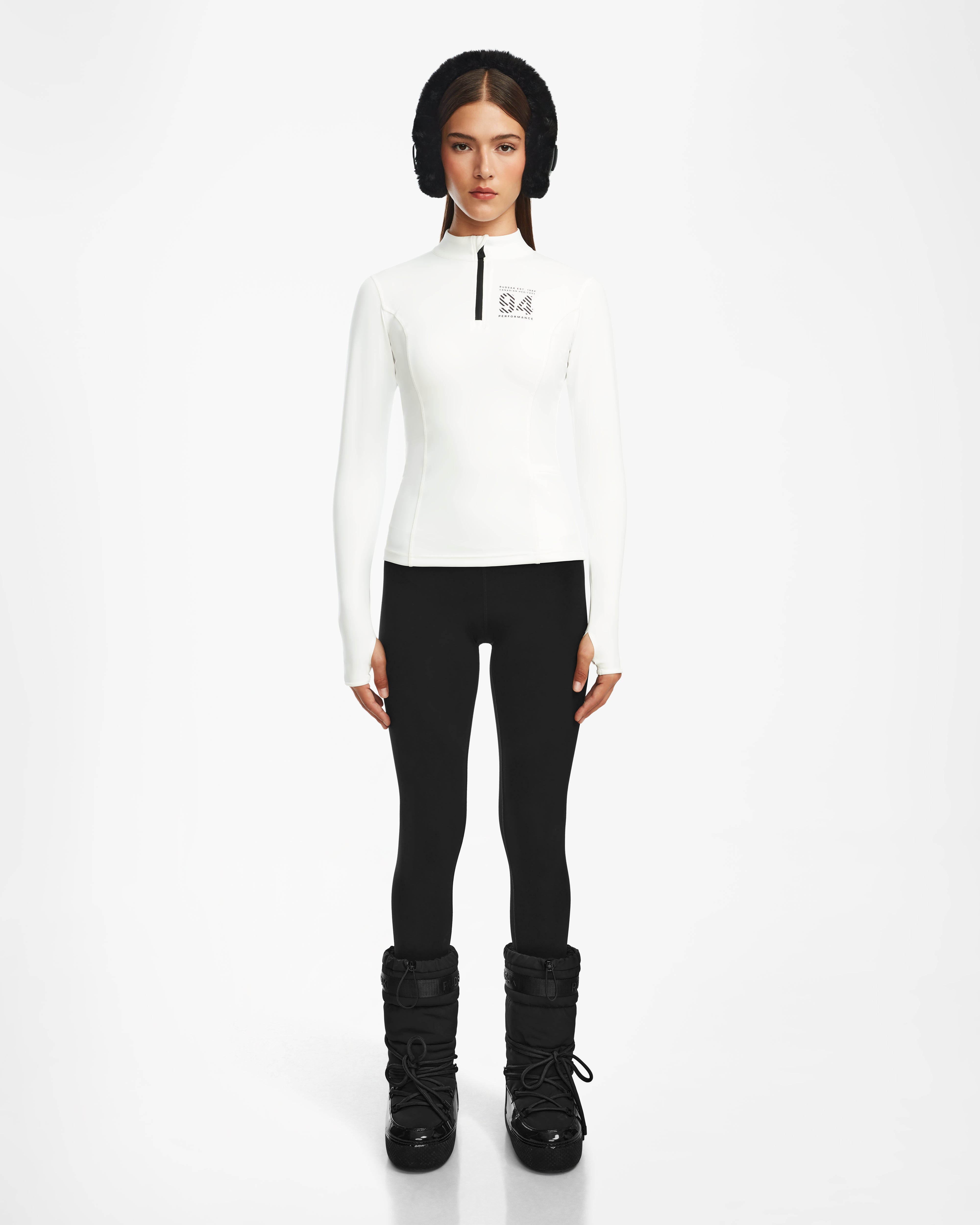 Single-shoulder Neck Design MARIS - 8524603 Optic White