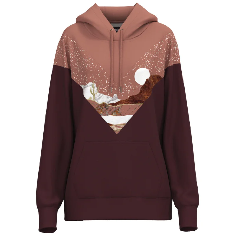 Skirt style "Berkley" Pink/Maroon Chevron Pattern Hoody