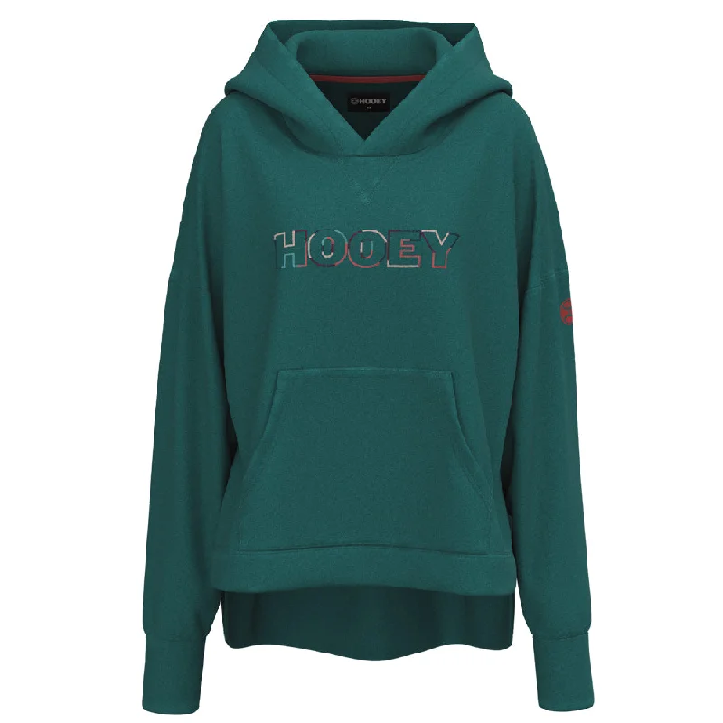 High waist design "Roomy" Deep Lake Hoody