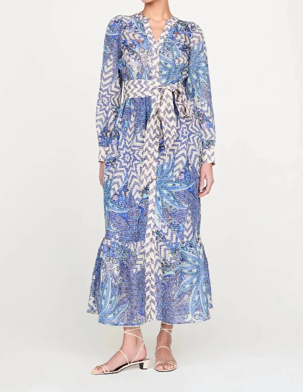 Multi-functional style Hannon Dress In Anise Breeze