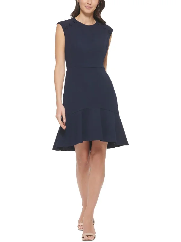 Comfortable down Womens Work Knee-Length Wear To Work Dress