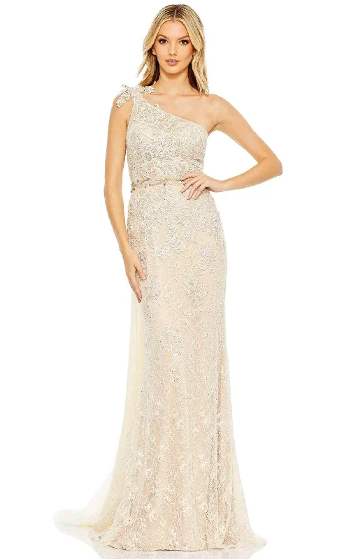 Printing decoration Mac Duggal 79315 - Sheath Lace Gown