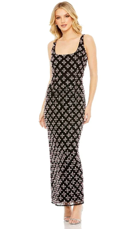 Exquisite workmanship Mac Duggal 93797 - Square Neck Long Dress