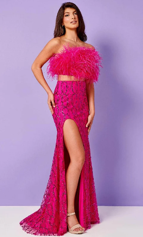 Single item design Rachel Allan 70467 - Two-Piece Gown