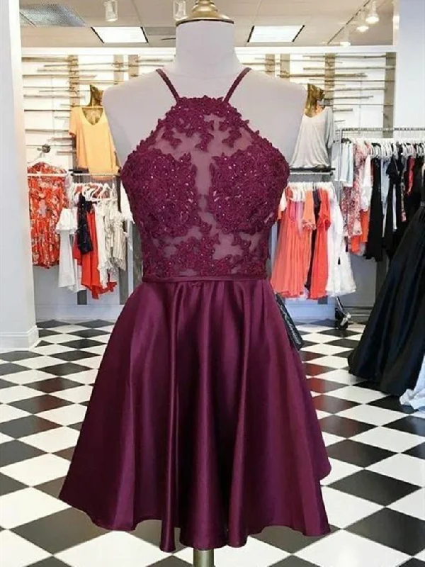 Street Letter Style Short Burgundy Lace Prom Dresses, Burgundy Lace Formal Homecoming Graduation Dresses,DS1654 Street Letter Style Short Burgundy Lace Prom Dresses, Burgundy Lace Formal Homecoming Graduation Dresses,DS1654